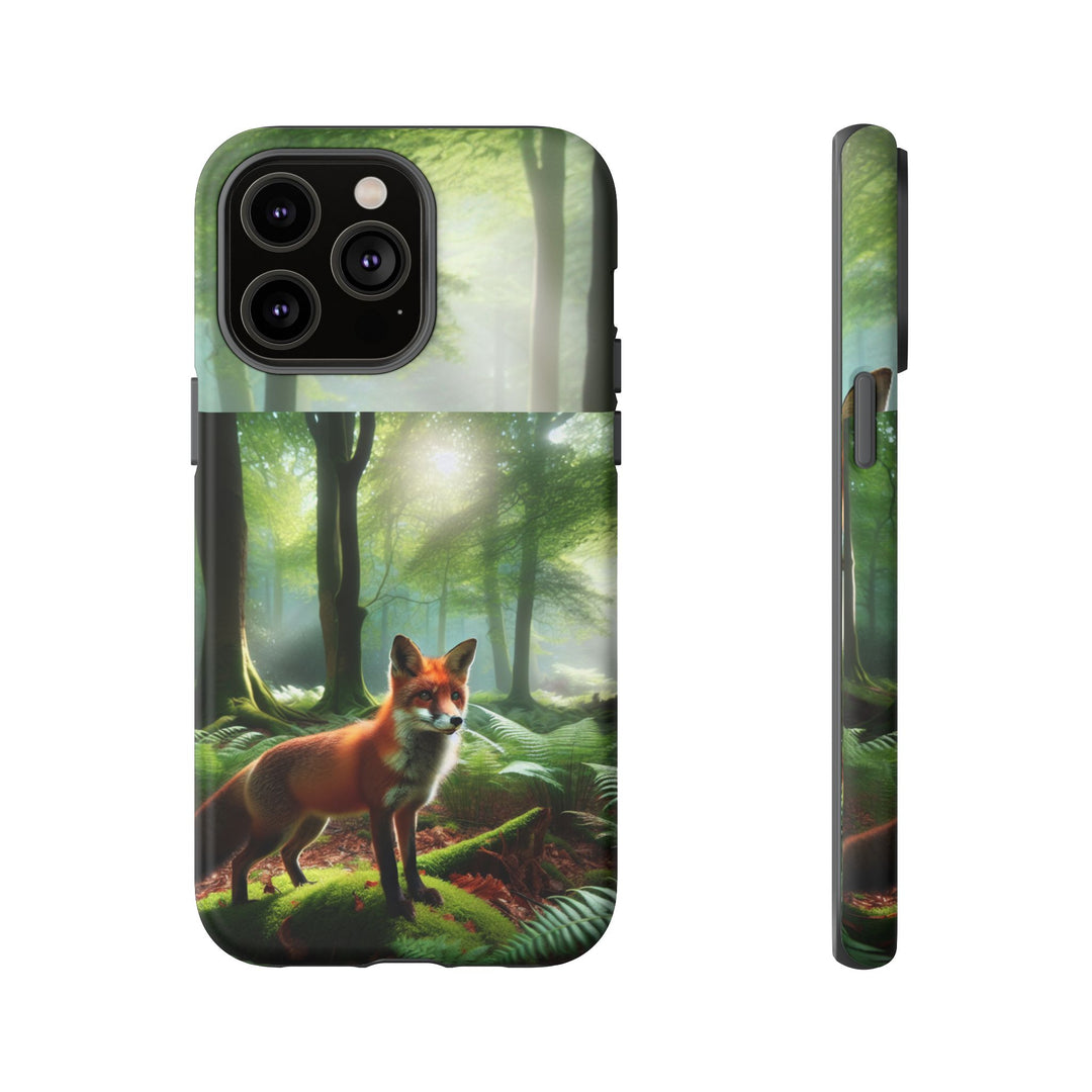 Nature-Inspired Tough Case with Fox Design