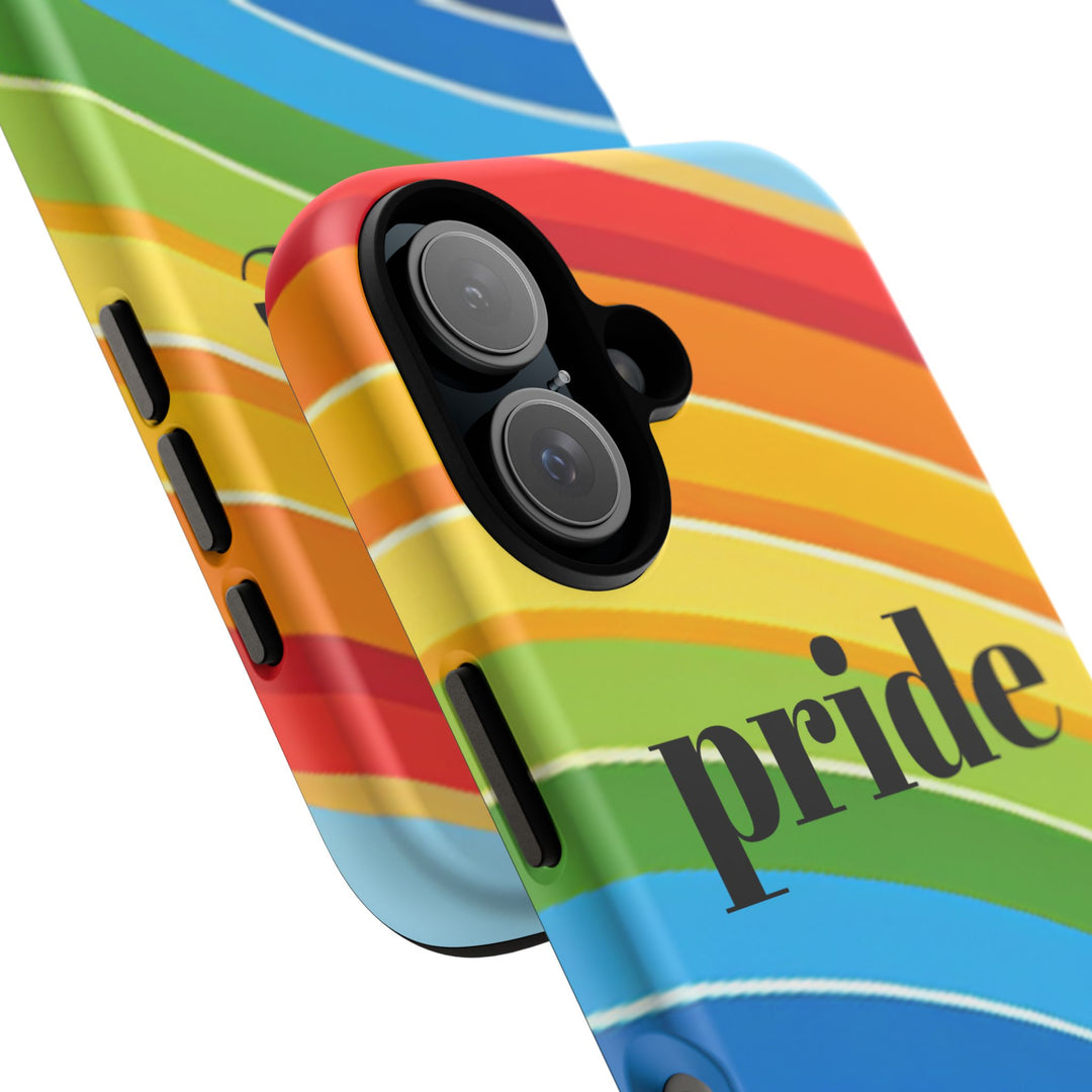 Pride Phone Case - Rainbow Gradient, LGBTQ+ Accessory, Colorful Phone Cover, Unique Gift for Pride Month, Phone Protection