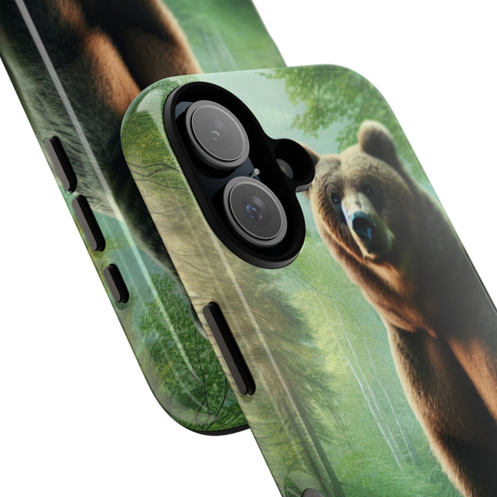 Wildlife Phone Case - Tough Bear Design for Nature Lovers