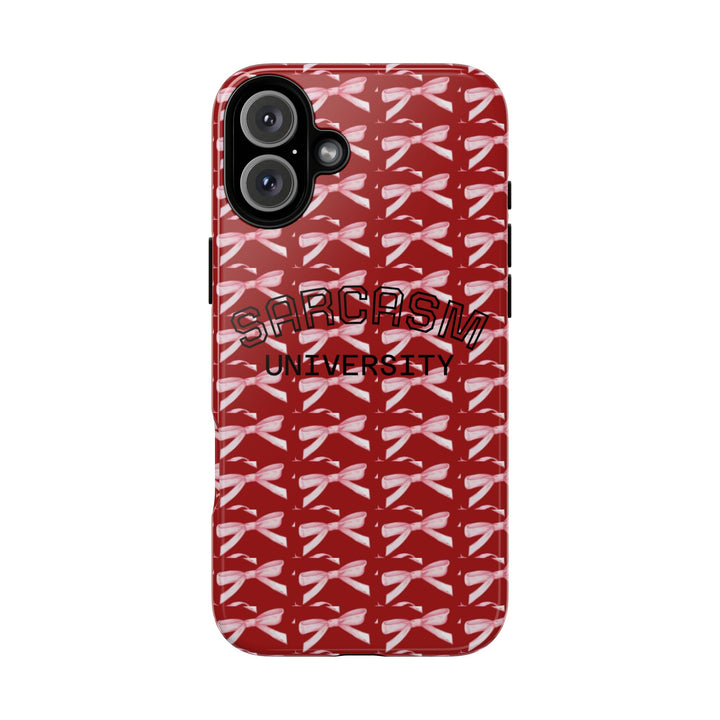 Sarcasm University Phone Case - Tough & Stylish Accessory for Sarcasm Lovers