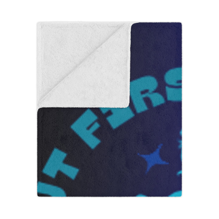 But First Horses Minky Blanket – Cozy horse Throw for Horse Lovers
