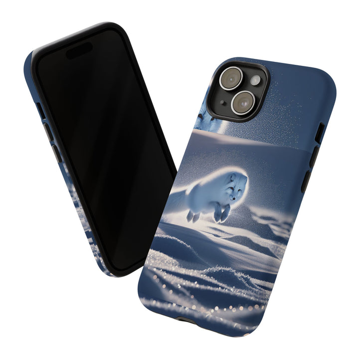 Cute Arctic Fox Phone Case – Tough Protective Cover for Animal Lovers