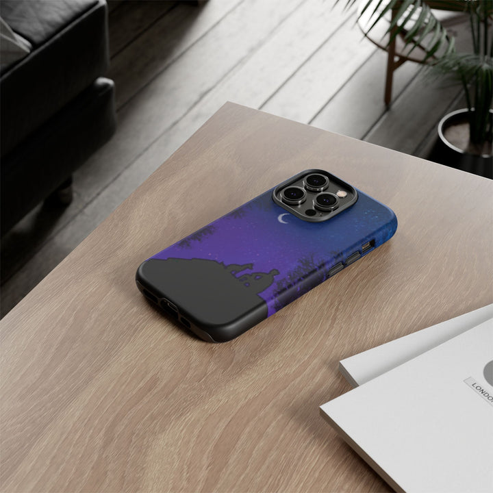 Starry Night Phone Case for Dog Lovers