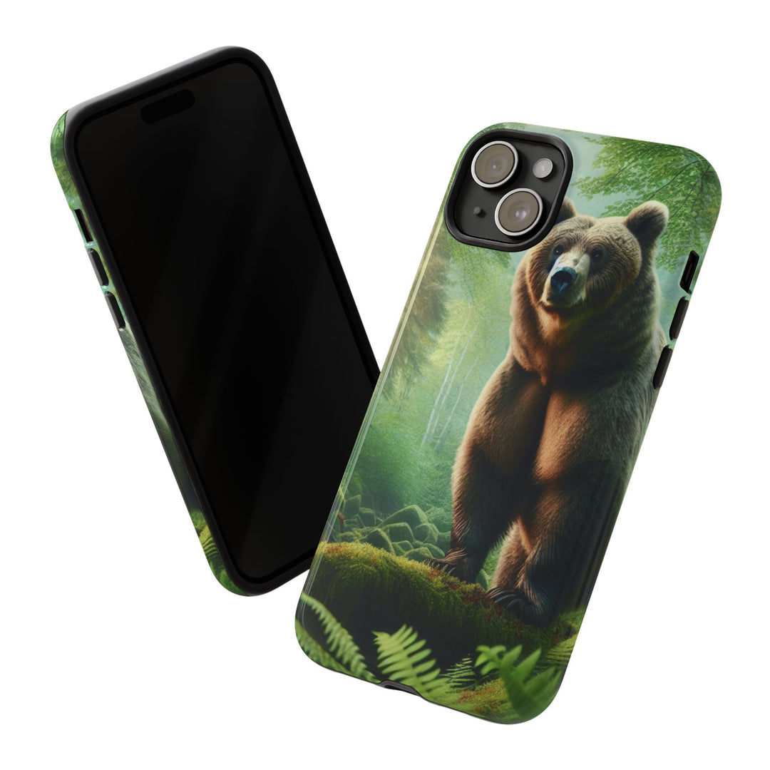 Wildlife Phone Case - Tough Bear Design for Nature Lovers
