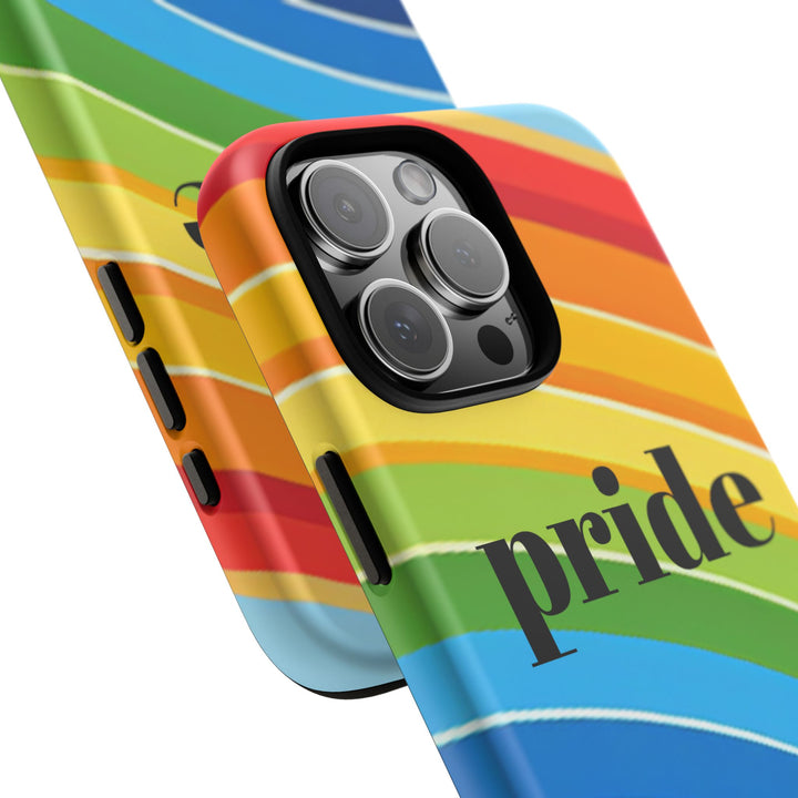 Pride Phone Case - Rainbow Gradient, LGBTQ+ Accessory, Colorful Phone Cover, Unique Gift for Pride Month, Phone Protection