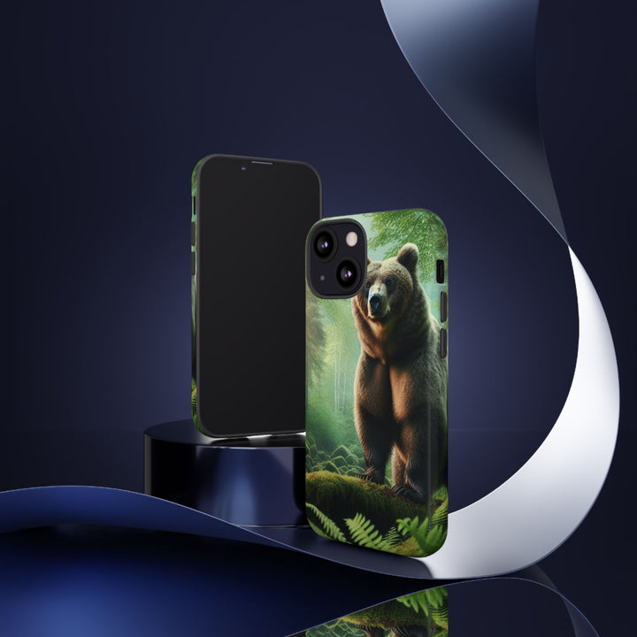 Wildlife Phone Case - Tough Bear Design for Nature Lovers