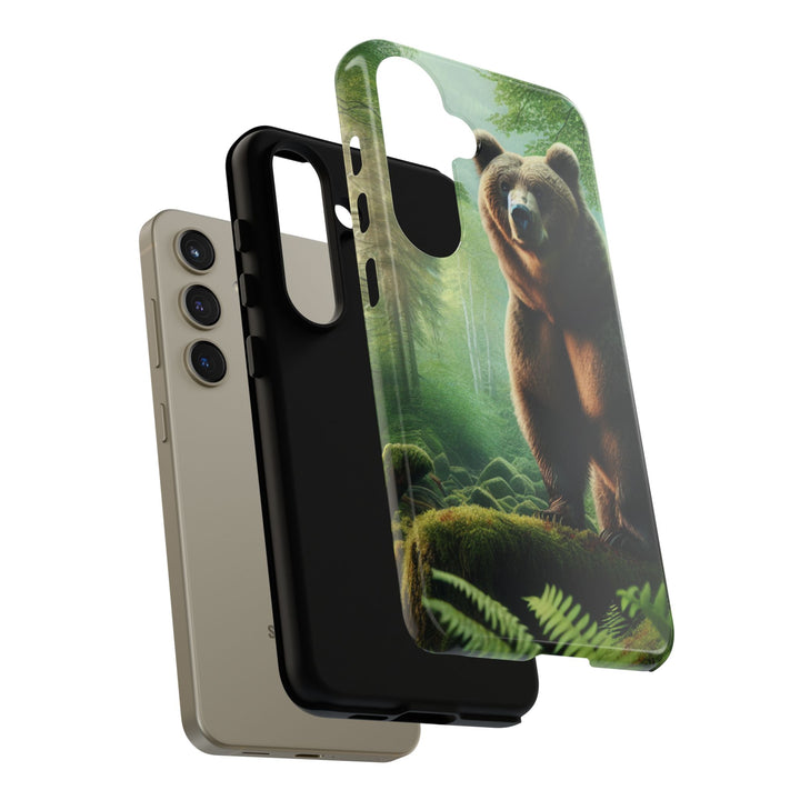 Wildlife Phone Case - Tough Bear Design for Nature Lovers