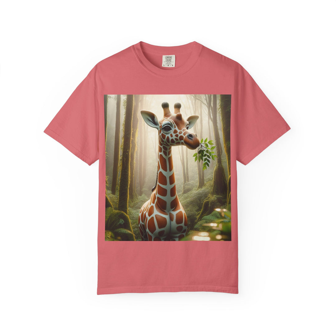 Playful Giraffe Unisex T-Shirt - Nature-Inspired Graphic Tee