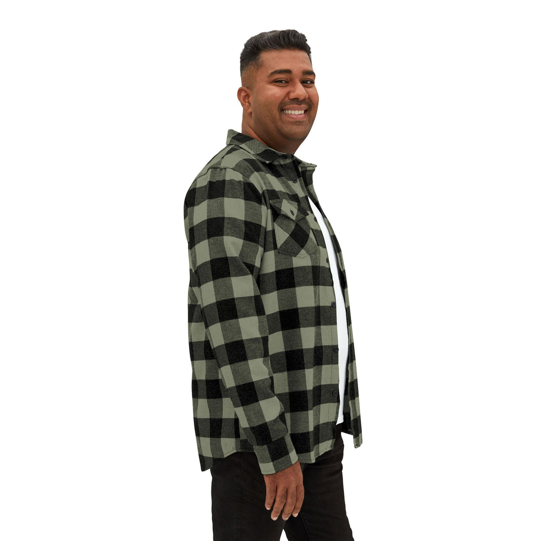 80s Inspired Unisex Flannel Shirt - Retro Cozy Casual Wear