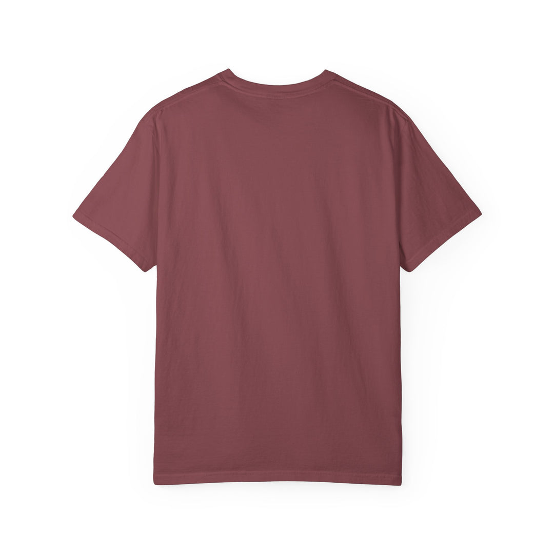 Mystical Owl Unisex Garment-Dyed T-Shirt – Cozy Winter Vibes