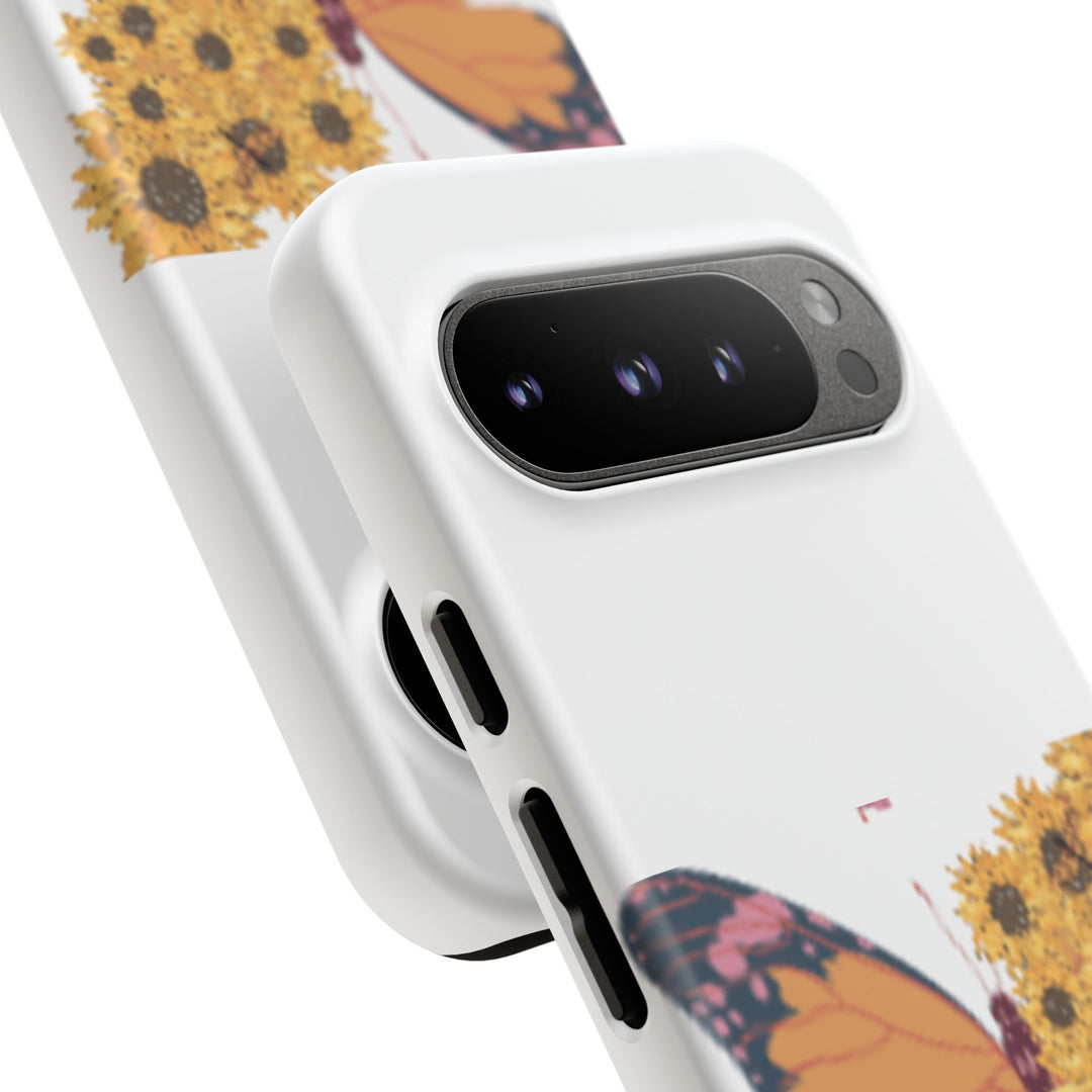 Butterfly & Sunflower Phone Case - "Secrets of Life" Design