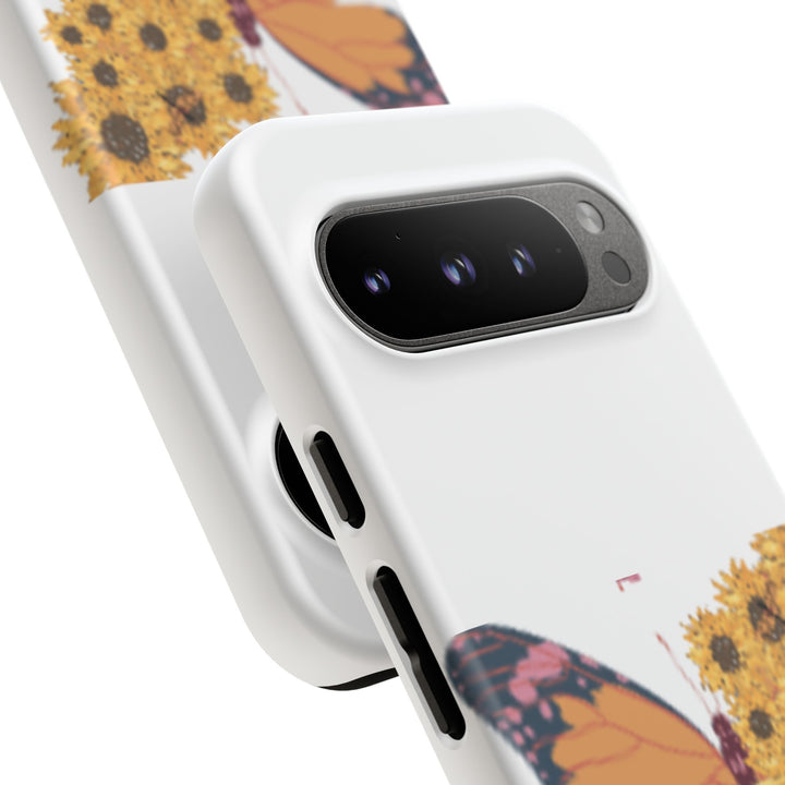 Butterfly & Sunflower Phone Case - "Secrets of Life" Design