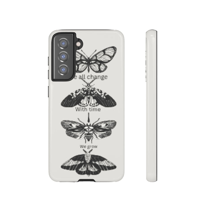 Inspirational Phone Case - We All Change With Time - Tough Cases for Nature Lovers