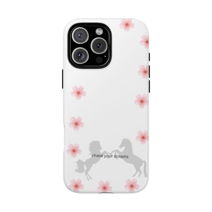 Chase Your Dreams Floral Phone Case