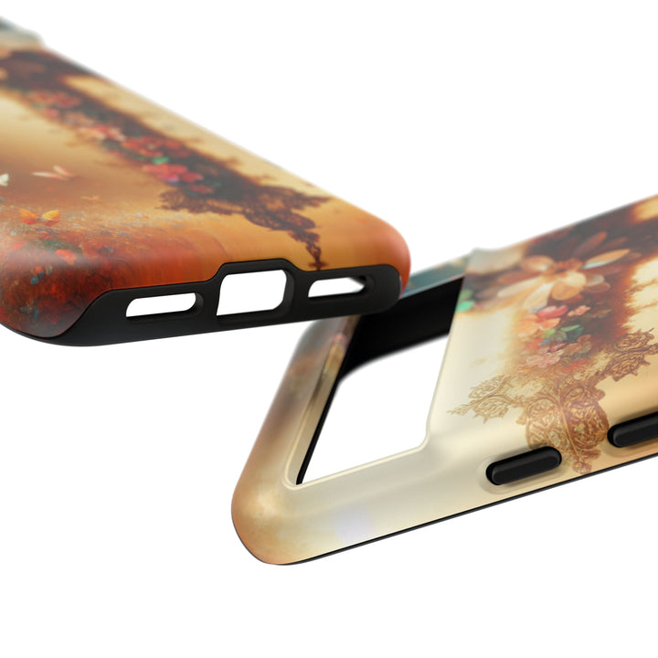 Floral Cross Phone Case, Tough Cases for Christians, Religious Gifts, Cute Floral Accessories, Chic Phone Cover, Spring Vibes