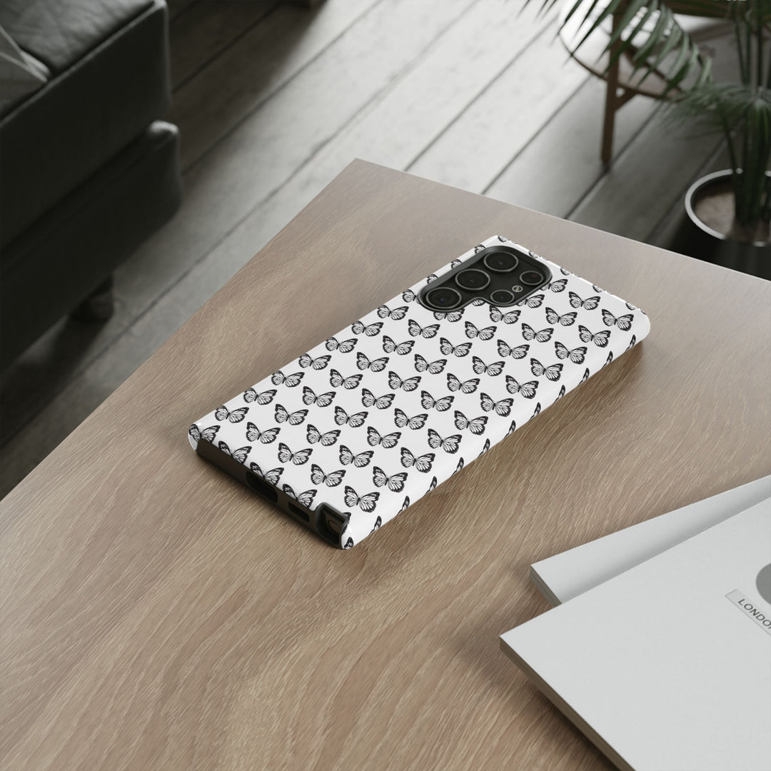 Butterfly Phone Case - Elegant Tough Case for Nature Lovers