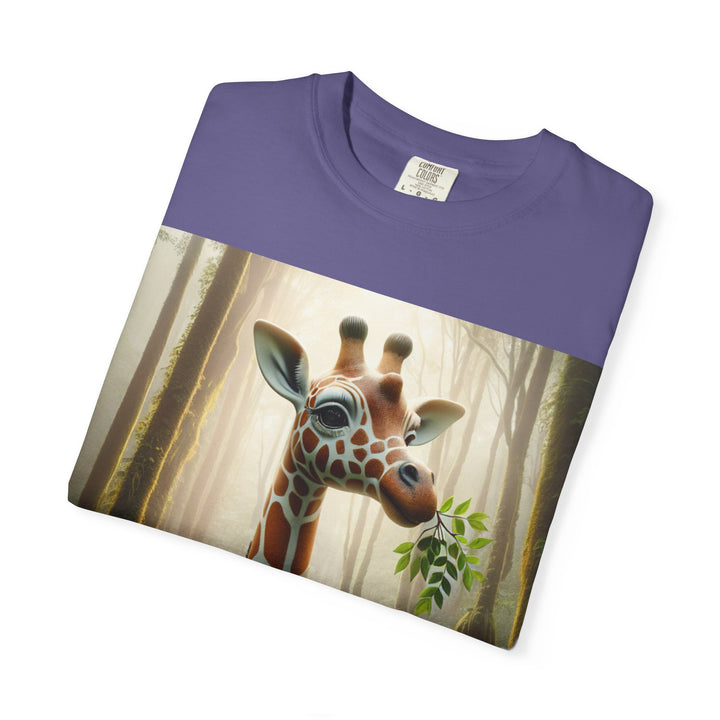 Playful Giraffe Unisex T-Shirt - Nature-Inspired Graphic Tee