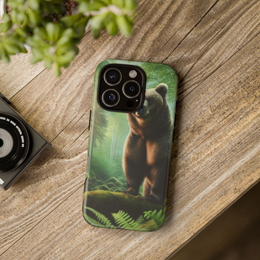 Wildlife Phone Case - Tough Bear Design for Nature Lovers