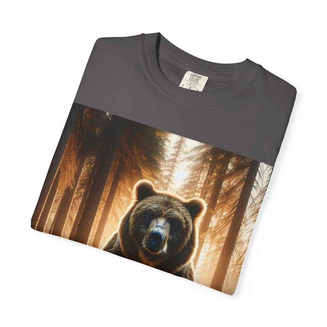 Nature-Inspired Bear Graphic Unisex T-Shirt