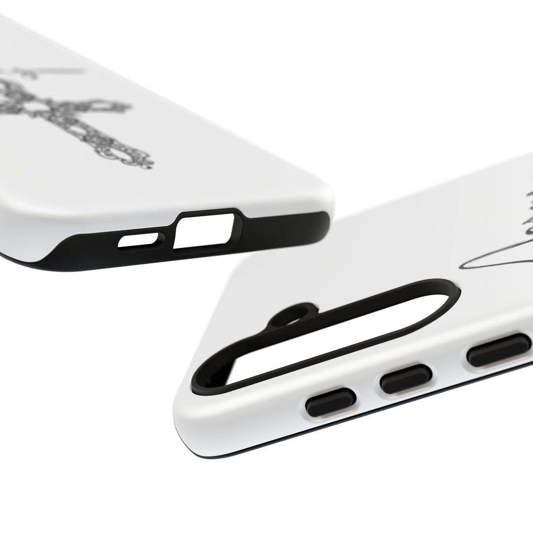 Stylish Tough Case with Jesus Design - Faith-Inspired Phone Cover, Christian Gift, Custom Phone Accessory, Unique Cell Phone Case