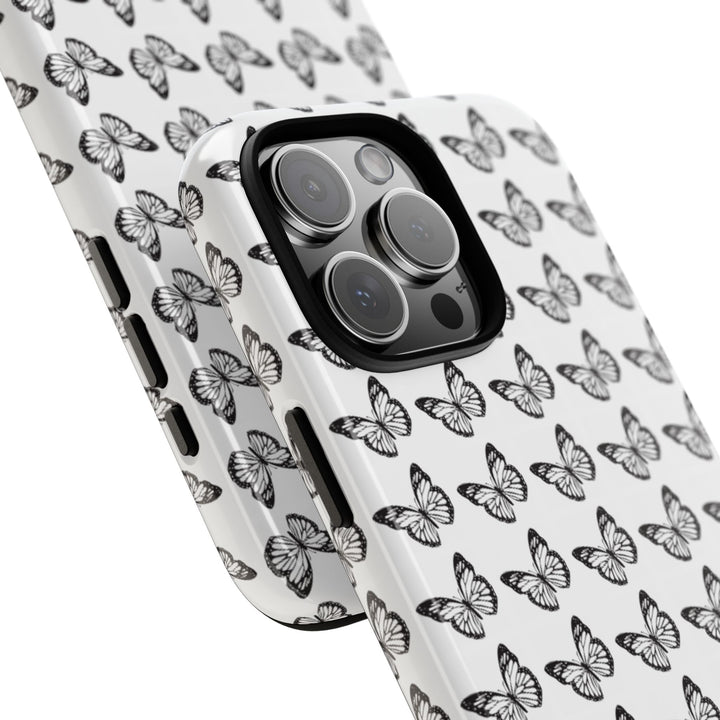 Butterfly Phone Case - Elegant Tough Case for Nature Lovers