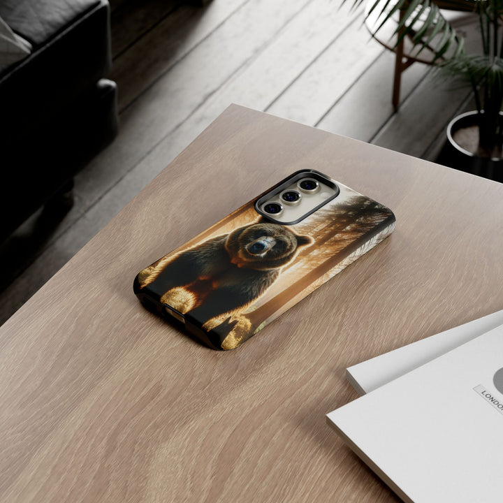 Wildlife Phone Case - Tough Cases with Bear Design, Nature Lover Gift, Animal-Themed Accessories, Eco-Friendly Tech Protection