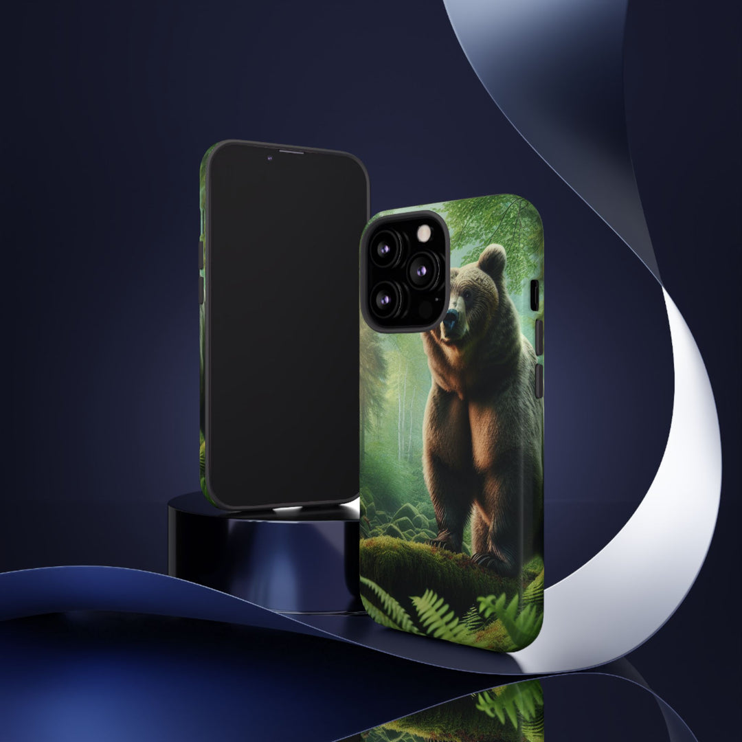 Wildlife Phone Case - Tough Bear Design for Nature Lovers