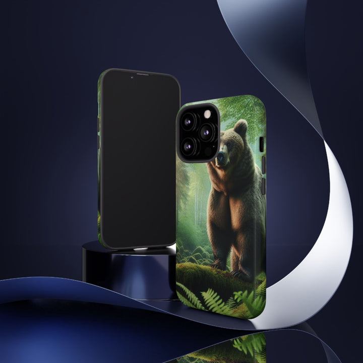 Wildlife Phone Case - Tough Bear Design for Nature Lovers