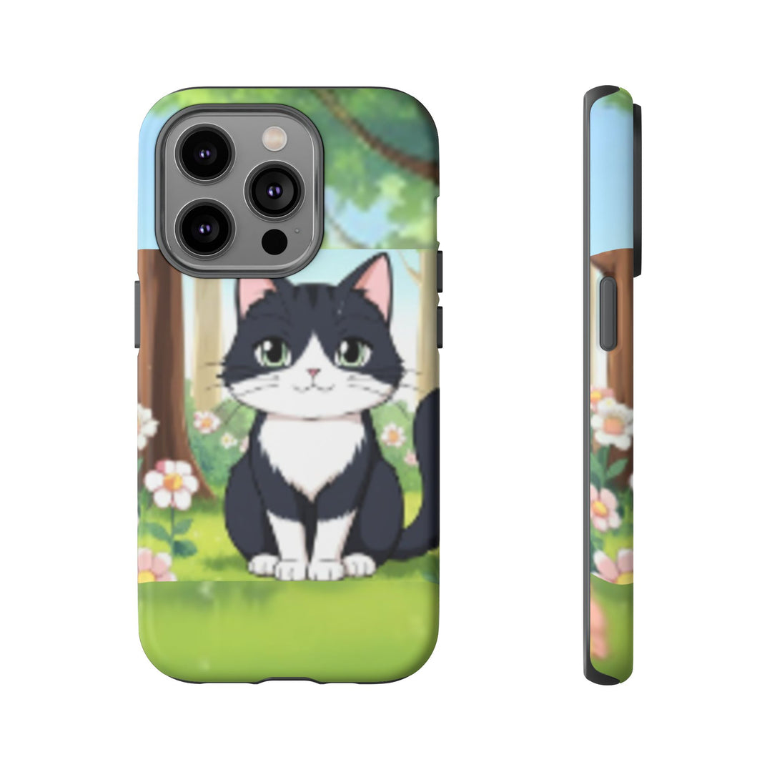 Cute Ai Cat Phone Case - Tough Cases for Animal Lovers