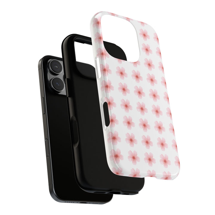Cherry Blossom Tough Phone Case - Floral Design for Spring & Summer
