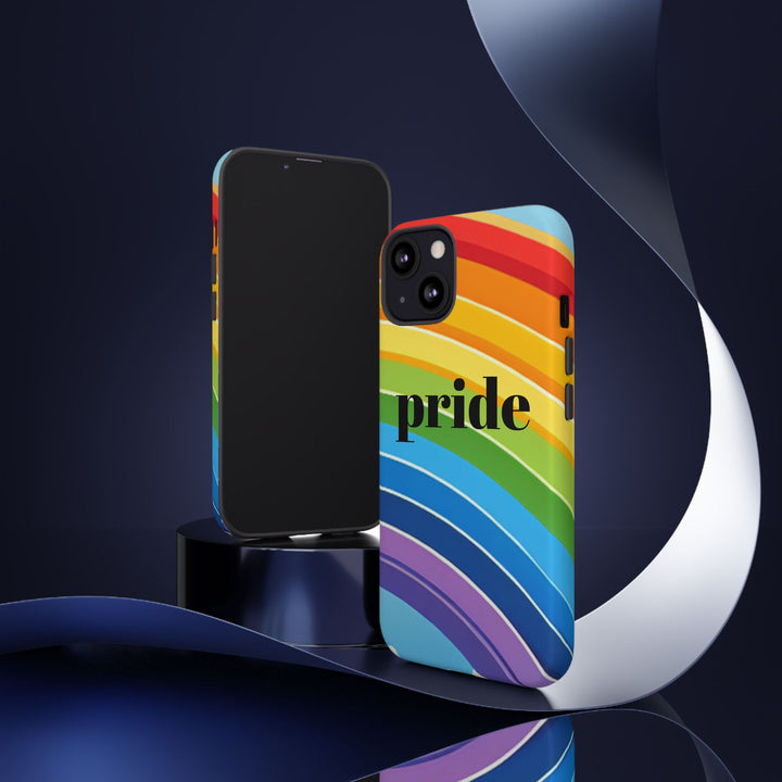 Pride Phone Case - Rainbow Gradient, LGBTQ+ Accessory, Colorful Phone Cover, Unique Gift for Pride Month, Phone Protection