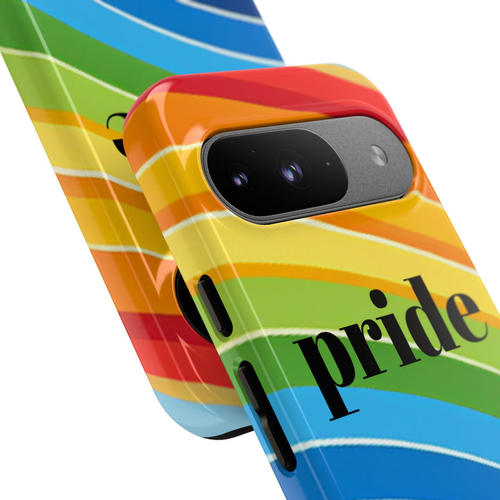 Pride Phone Case - Rainbow Gradient, LGBTQ+ Accessory, Colorful Phone Cover, Unique Gift for Pride Month, Phone Protection