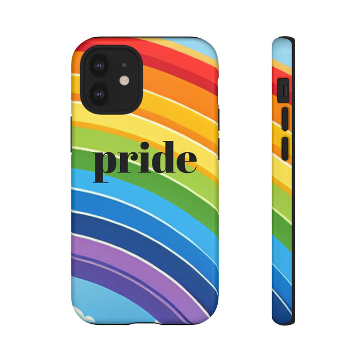 Pride Phone Case - Rainbow Gradient, LGBTQ+ Accessory, Colorful Phone Cover, Unique Gift for Pride Month, Phone Protection