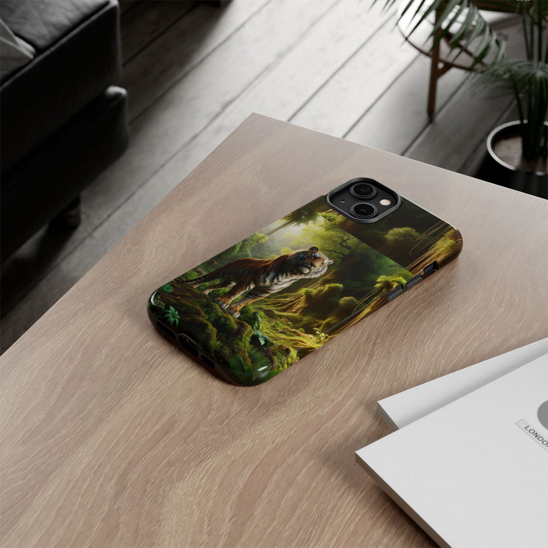 Wild Tiger Tough Phone Case - Nature Lover Accessory
