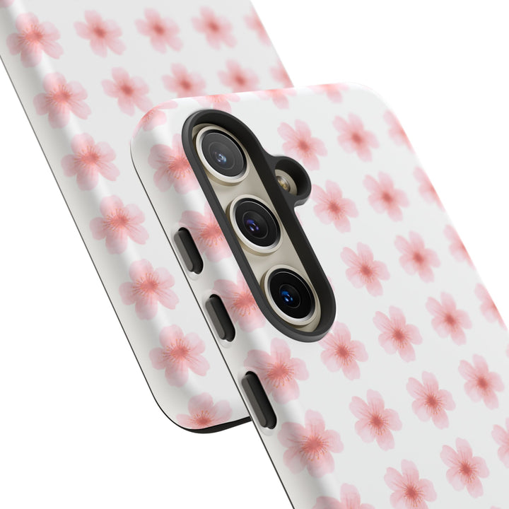 Cherry Blossom Tough Phone Case - Floral Design for Spring & Summer