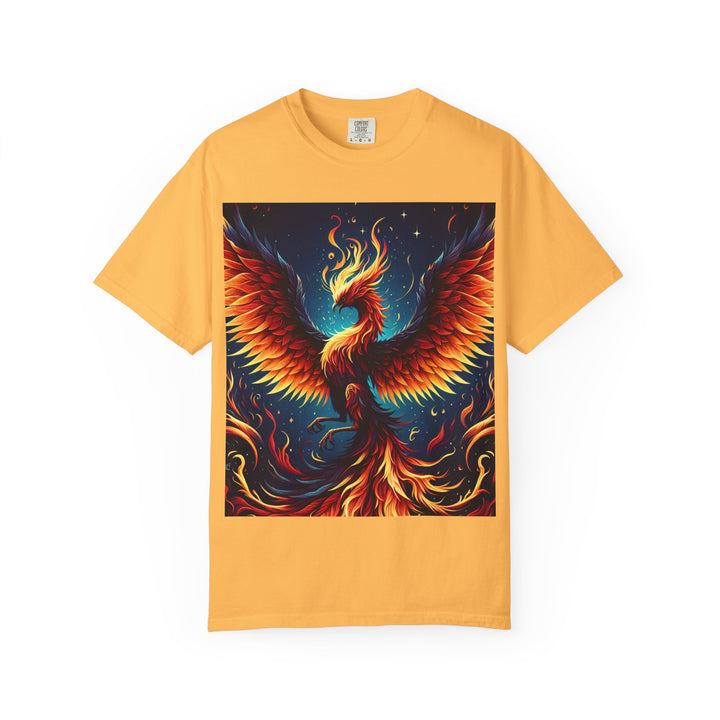 Phoenix Fire Unisex T-Shirt - Artistic Flame Design, Graphic Tee, Trendy Apparel, Gift for Art Lovers, Summer Fashion