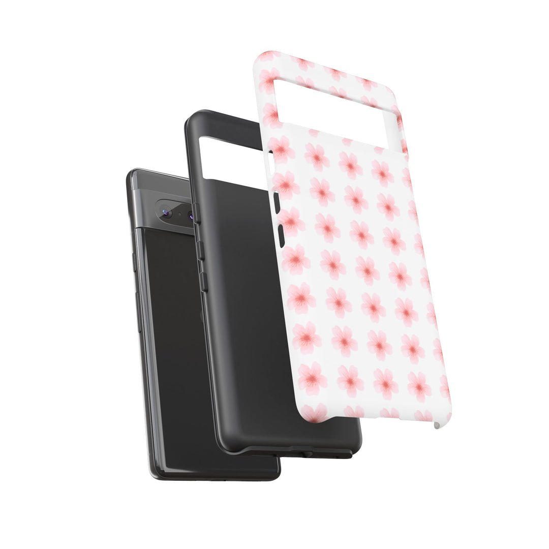 Cherry Blossom Tough Phone Case - Floral Design for Spring & Summer