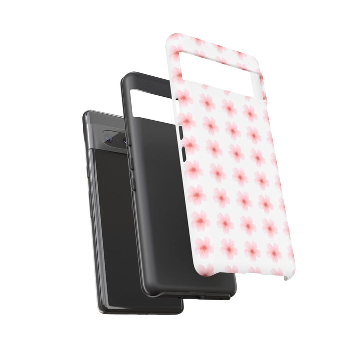 Cherry Blossom Tough Phone Case - Floral Design for Spring & Summer