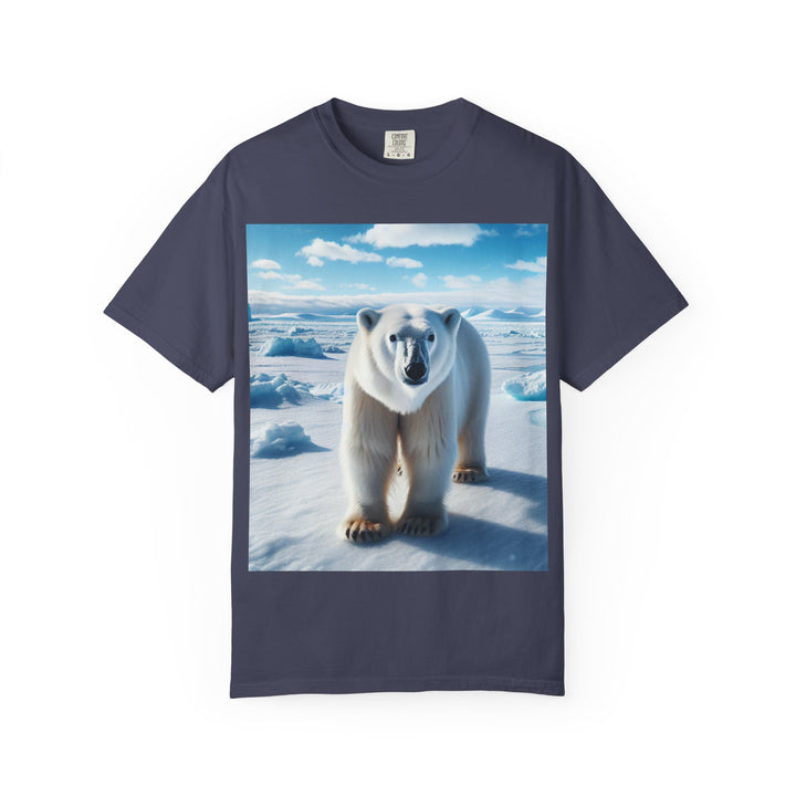 Polar Bear Graphic Unisex Garment-Dyed T-Shirt