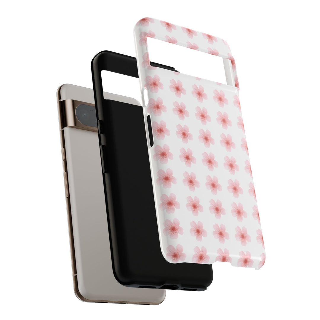 Cherry Blossom Tough Phone Case - Floral Design for Spring & Summer