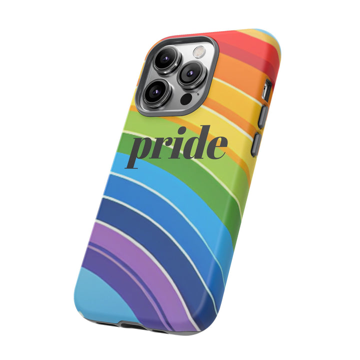 Pride Phone Case - Rainbow Gradient, LGBTQ+ Accessory, Colorful Phone Cover, Unique Gift for Pride Month, Phone Protection