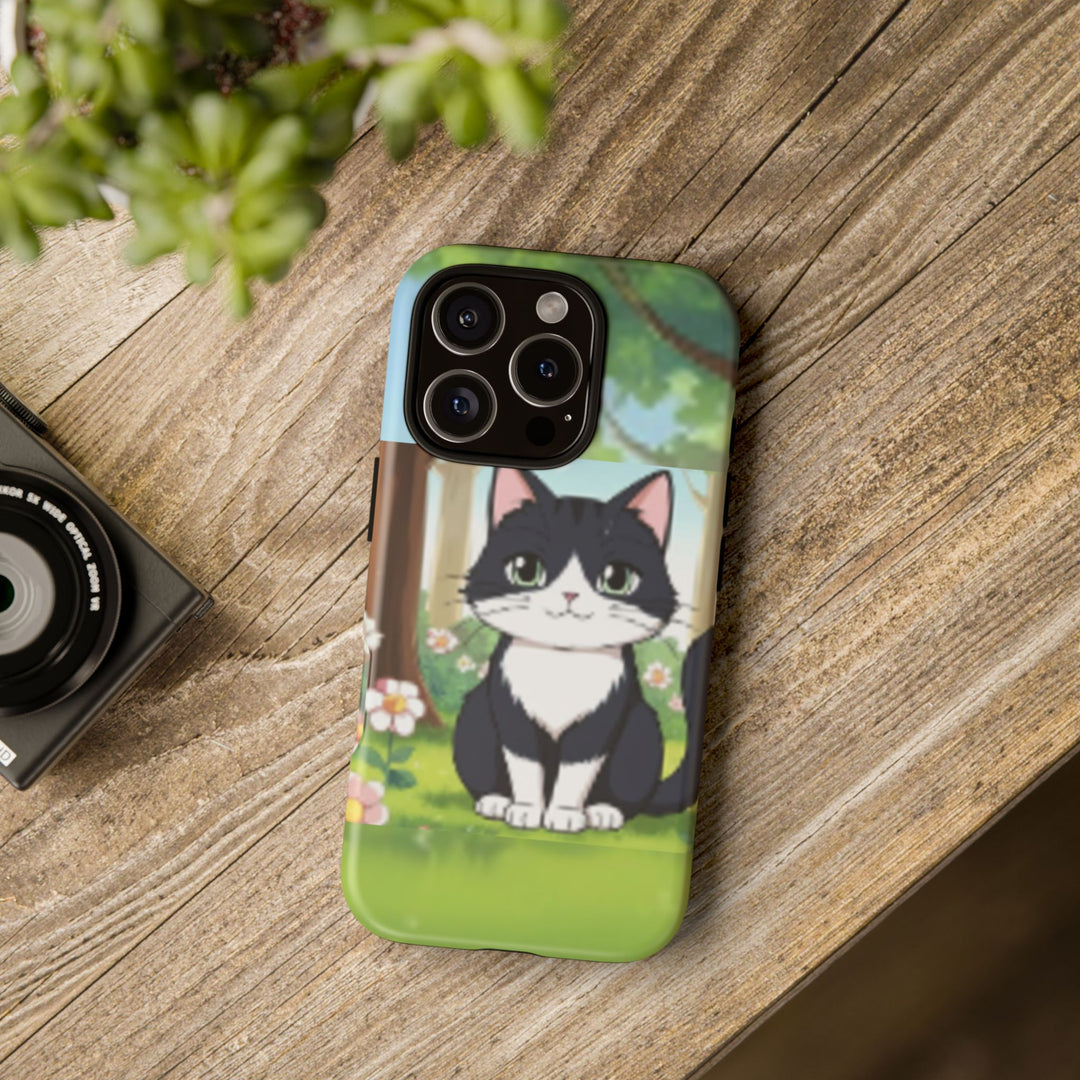 Cute Ai Cat Phone Case - Tough Cases for Animal Lovers
