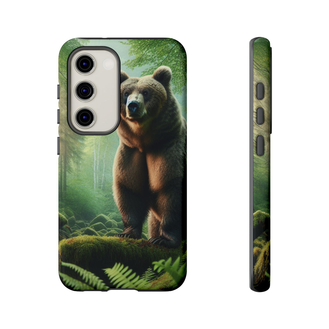 Wildlife Phone Case - Tough Bear Design for Nature Lovers