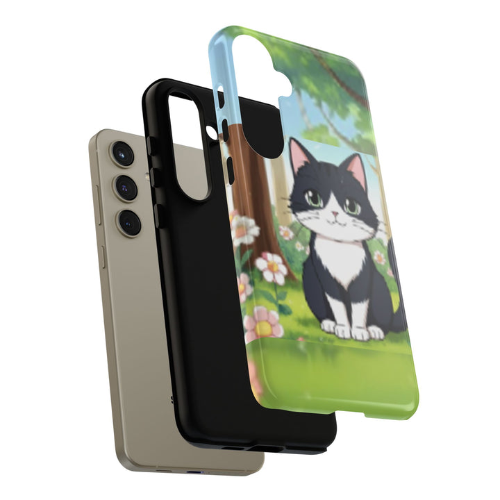 Cute Ai Cat Phone Case - Tough Cases for Animal Lovers