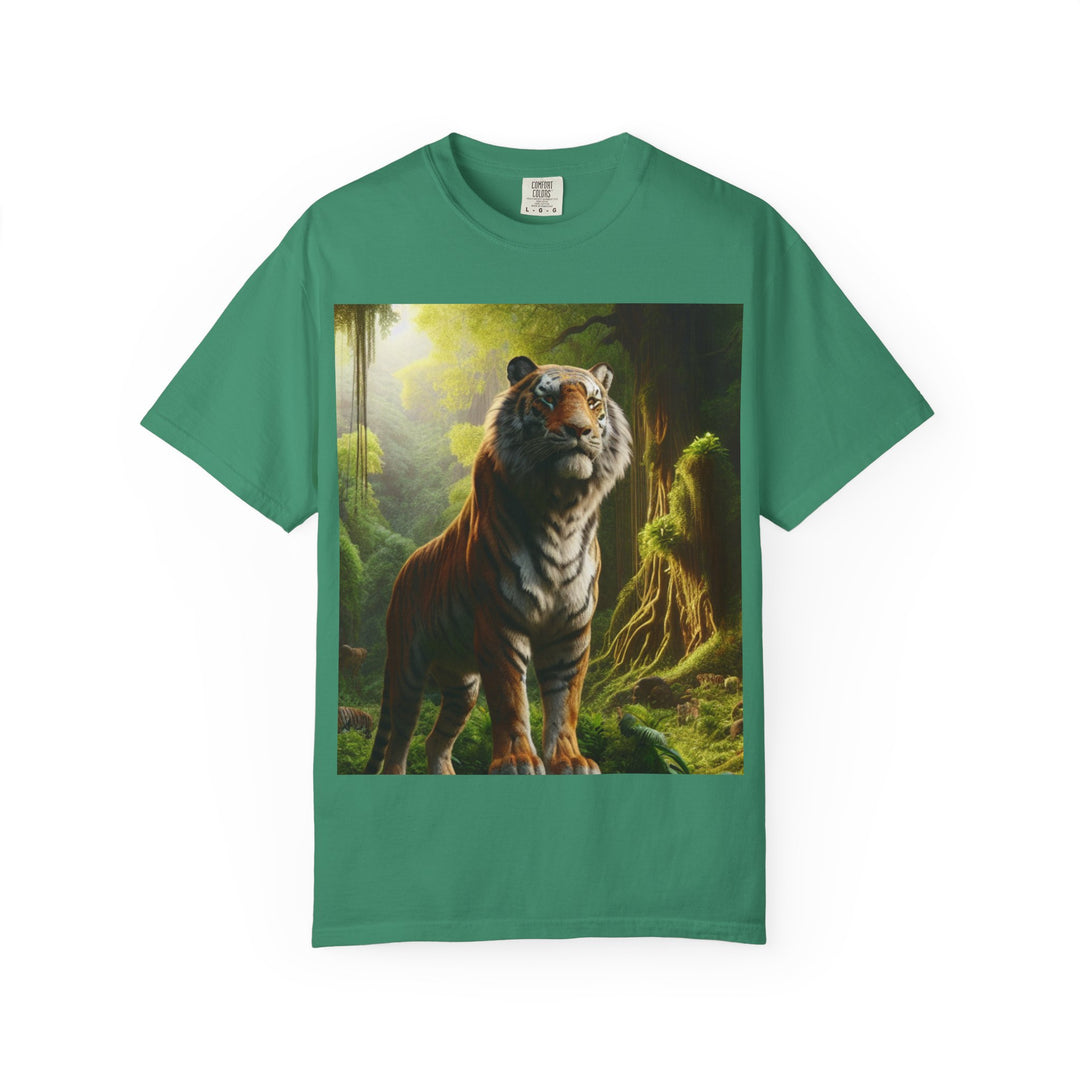 Majestic Tiger Unisex Garment-Dyed T-Shirt