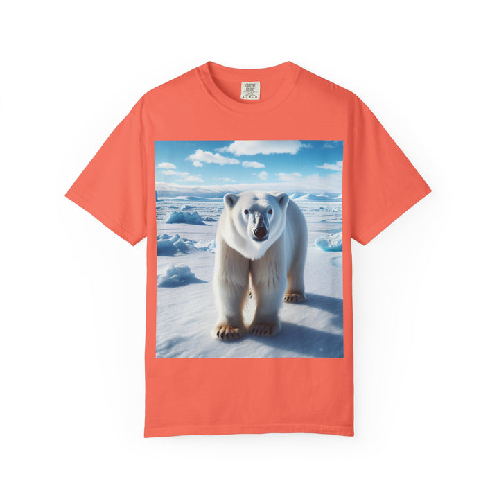 Polar Bear Graphic Unisex Garment-Dyed T-Shirt