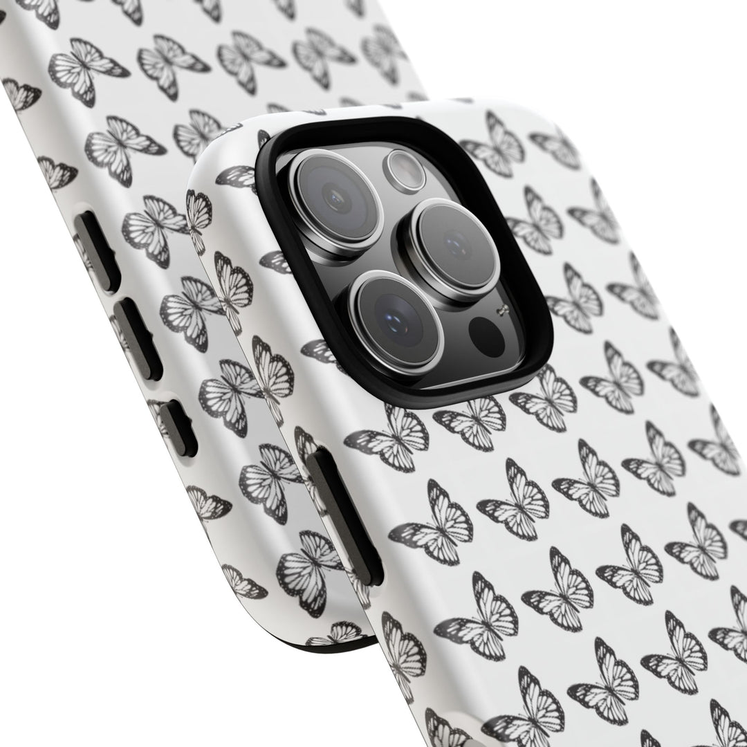 Butterfly Phone Case - Elegant Tough Case for Nature Lovers