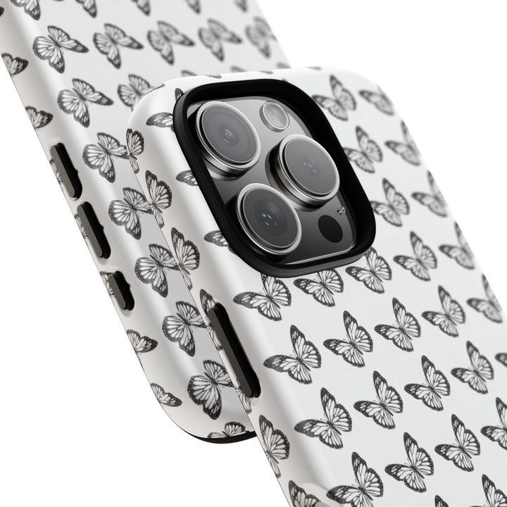 Butterfly Phone Case - Elegant Tough Case for Nature Lovers