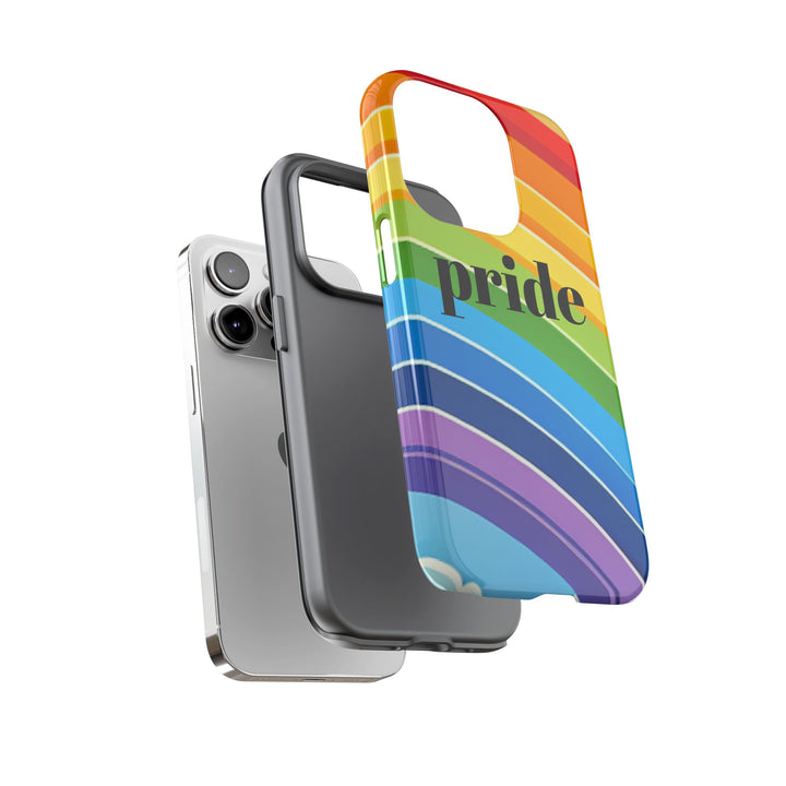 Pride Phone Case - Rainbow Gradient, LGBTQ+ Accessory, Colorful Phone Cover, Unique Gift for Pride Month, Phone Protection