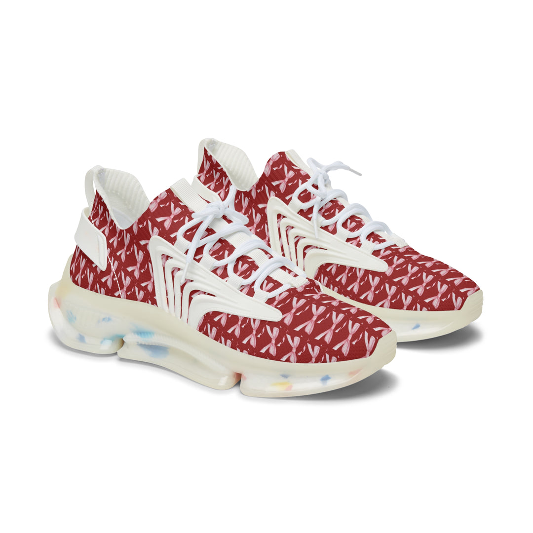 Stylish Women's Mesh Sneakers with Colorful Design